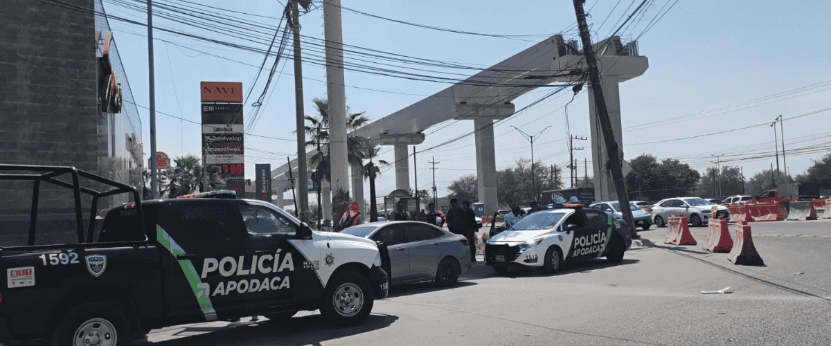 Un trabajador de la Línea 6 del Metro fue atropellado en Apodaca, lo que genera un clamor por seguridad vial.