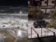 El ciclón extratropical ha causado estragos en la Costa Atlántica, dejando olas de hasta 7 metros y más.