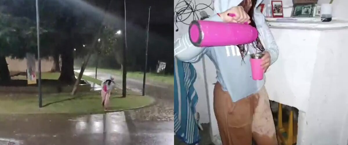 Un accidental y divertido momento se captura en TikTok al salir con dorados mates y sufrir una caída impresionante.