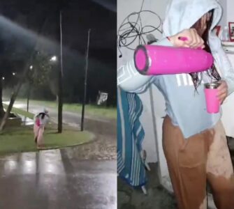 Un accidental y divertido momento se captura en TikTok al salir con dorados mates y sufrir una caída impresionante.