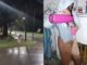 Un accidental y divertido momento se captura en TikTok al salir con dorados mates y sufrir una caída impresionante.