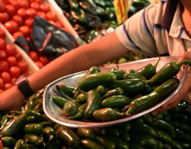 La inflación en abril muestra una reducción significativa, destacando el aumento en precios de chiles y jitomate.