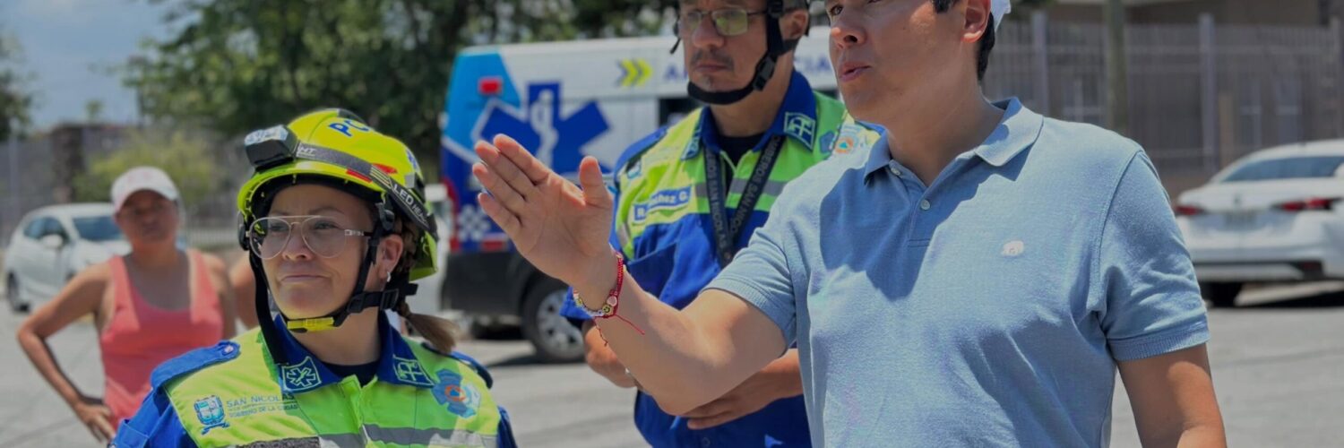Después de cuatro días de trabajos intensos, 73 colonias en San Nicolás vuelven a tener suministro eléctrico después de los daños de la tormenta.