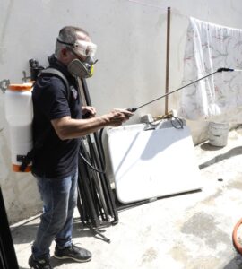 El Gobierno de Escobedo implementa brigadas de fumigación y limpieza para combatir el dengue y otras plagas en la región.