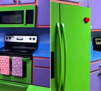 Una mujer transforma su hogar en la icónica casa de Los Simpson, celebrando 30 años de historia.