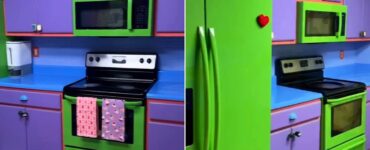 Una mujer transforma su hogar en la icónica casa de Los Simpson, celebrando 30 años de historia.
