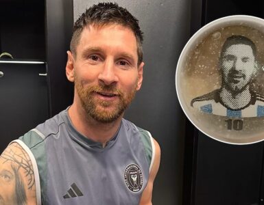 Descubre la historia del homenaje que Messi y la Selección recibieron después de ganar el Mundial de Qatar 2022.