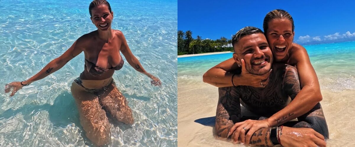 Las imágenes de la China Suárez junto a Mauro Icardi en las Maldivas capturan momentos de amor y belleza.