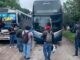 Maestros de Guerrero, Morelos e Hidalgo llegan a la CDMX para fortalecer la CNTE en la inauguración del Mundial.