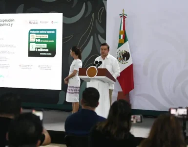 El director de Pemex buscará fortalecer la relación con Petrobras en Brasil, mientras Sheinbaum se queda en México.