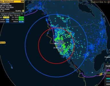 Un fuerte sismo de 5.6 grados sorprendió a California, pero las autoridades no reportaron daños ni heridos.
