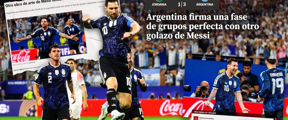 La brillante actuación de Messi en el triunfo de Argentina ha sido aclamada globalmente tras su gol memorable.