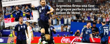 La brillante actuación de Messi en el triunfo de Argentina ha sido aclamada globalmente tras su gol memorable.
