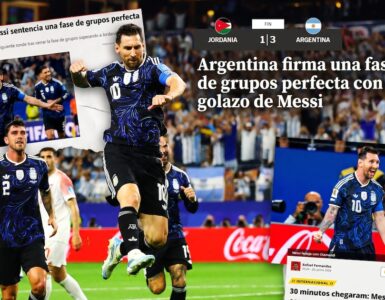 La brillante actuación de Messi en el triunfo de Argentina ha sido aclamada globalmente tras su gol memorable.