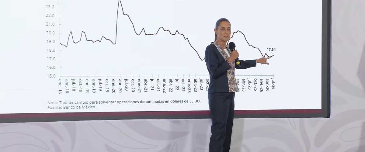 La presidenta destaca la estabilidad del peso y minimiza riesgos económicos tras la revisión del T-MEC.