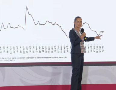 La presidenta destaca la estabilidad del peso y minimiza riesgos económicos tras la revisión del T-MEC.