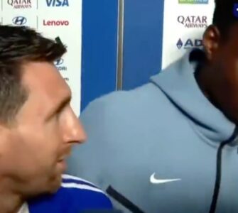 Marc Guehi sorprendió a Lionel Messi en la zona mixta tras la final del Mundial. Descubre cómo reaccionó el ícono argentino.