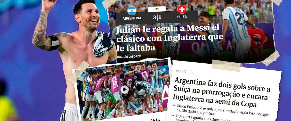 La clasificación de Argentina a las semifinales del Mundial genera reacciones globales sobre su impresionante desempeño deportivo.