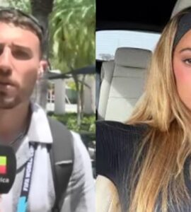 Un enfrentamiento violento marcó la presentación de Tini Stoessel tras el partido Argentina vs Suiza, con Martín Salwe involucrado.