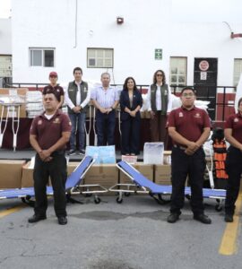 Escobedo fortalece sus servicios esenciales tras una importante donación de equipo especializado al DIF y Protección Civil.