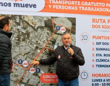 El sistema de transporte gratuito en Guadalupe celebra más de un millón de traslados, beneficiando a la comunidad local.