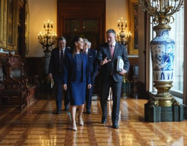 México y Estados Unidos avanzan en la revisión del T-MEC tras una reunión clave en Palacio Nacional en julio de 2026.
