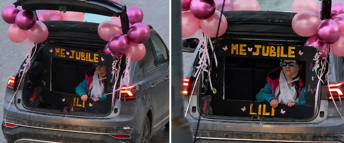 Un jubilado sorprendió al mundo con su celebración en un auto y se volvió viral en TikTok.