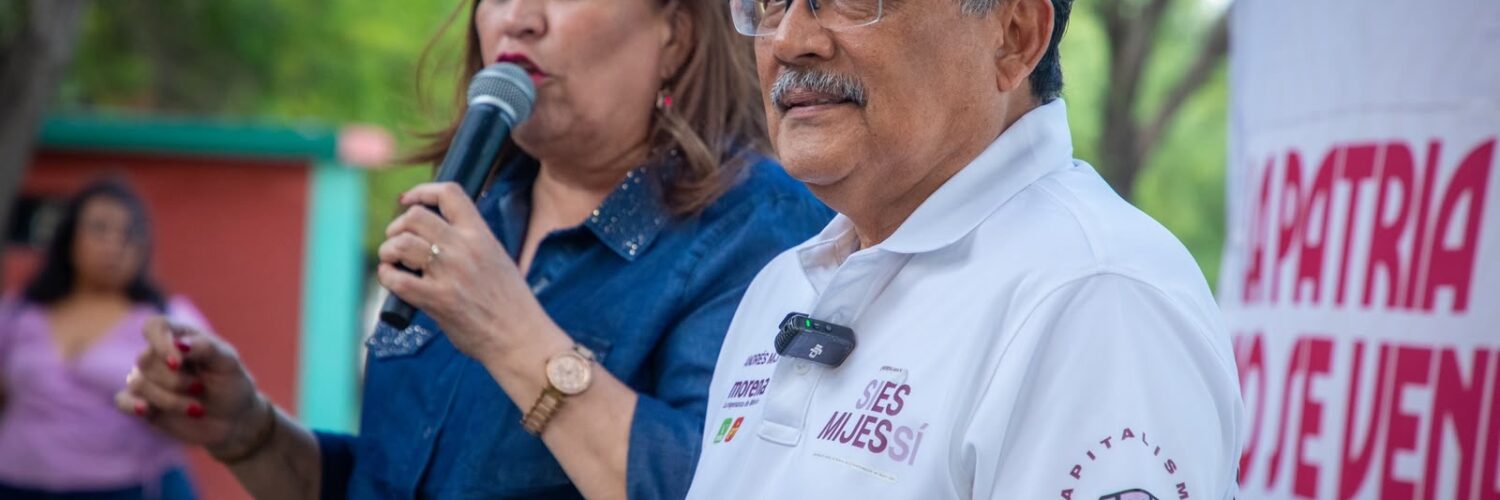 Andrés Mijes y Judith Díaz trabajan por un proyecto que busca la unidad y desarrollo en Nuevo León desde Apodaca.