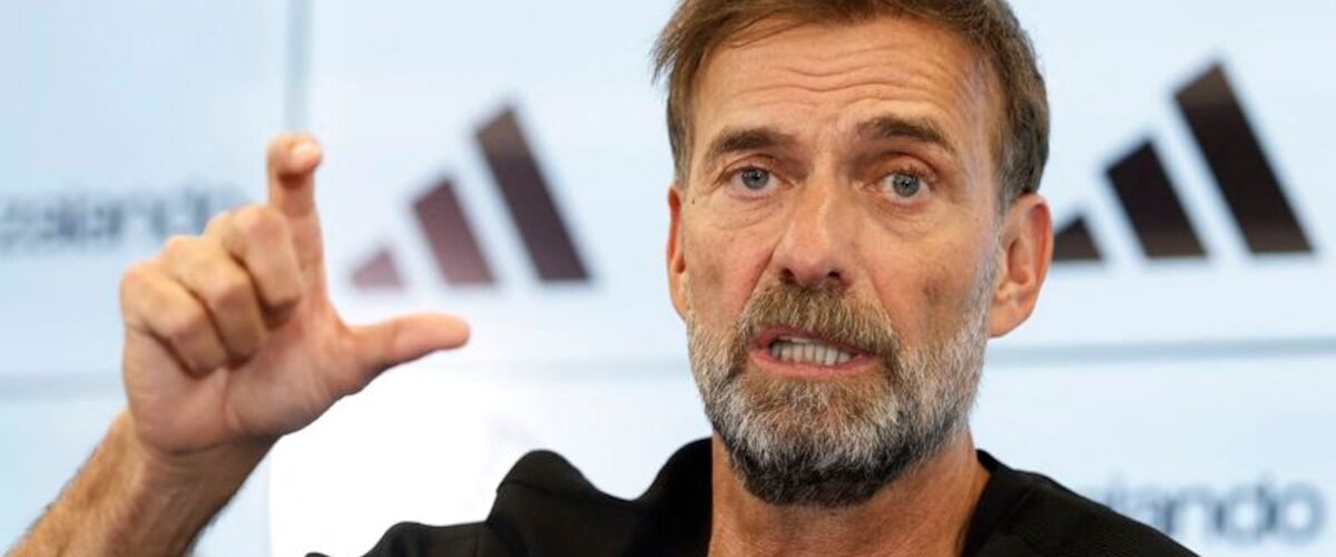 El nuevo DT de Alemania, Jürgen Klopp, utiliza a Argentina como ejemplo en su primera conferencia de prensa.