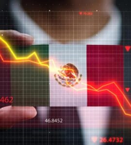 La economía mexicana se contrae, afectando el panorama de la industria musical y cultural en el país.