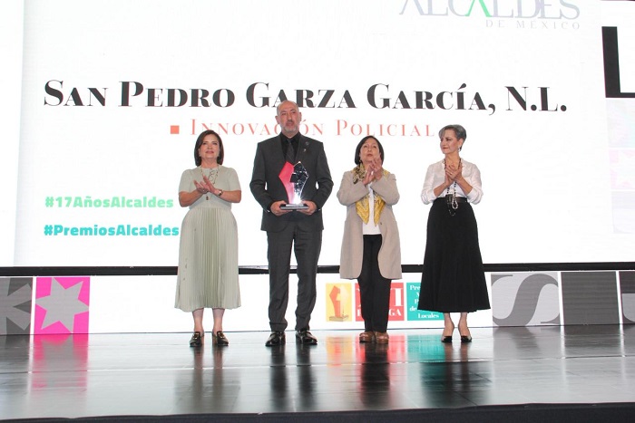 El municipio de San Pedro ha sido premiado por su innovador modelo de seguridad pública que destaca en México.