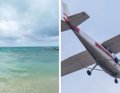 Una avioneta se precipitó al mar en Florida, pero el piloto salió ileso tras ser trasladado al hospital.