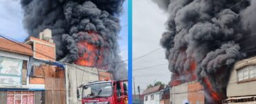 Un incendio en una bodega recicladora de Iztapalapa llevó a la evacuación de 150 personas sin heridos.