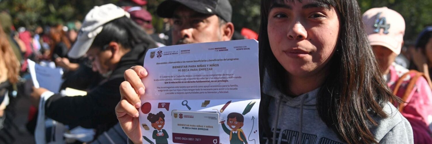 Con el programa Mi Beca para Empezar, se busca aliviar los gastos escolares para preescolar y primaria en la CDMX.