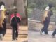 Una mujer fue señalada por sacar un pez invasor de un parque en Sídney, generando debate sobre la conservación
