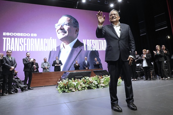 Andrés Mijes se reincorpora a la alcaldía de Escobedo y rinde su Quinto Informe de Gobierno con importantes anuncios.