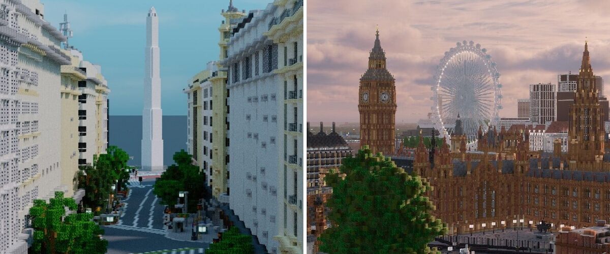 Con 300 mil voluntarios y el apoyo de Guinness World Records, Build The Earth recrea el planeta en Minecraft.
